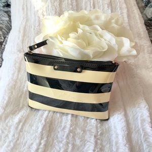 Kate spare Black and white Clutch